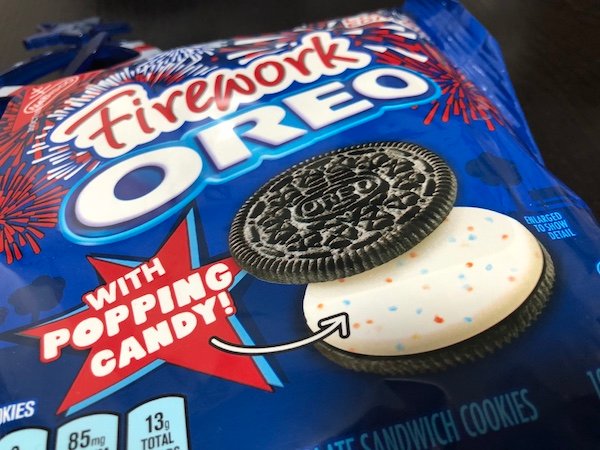 アメリカみやげ・花火オレオ！🎆Fire Work OREO!! with popping